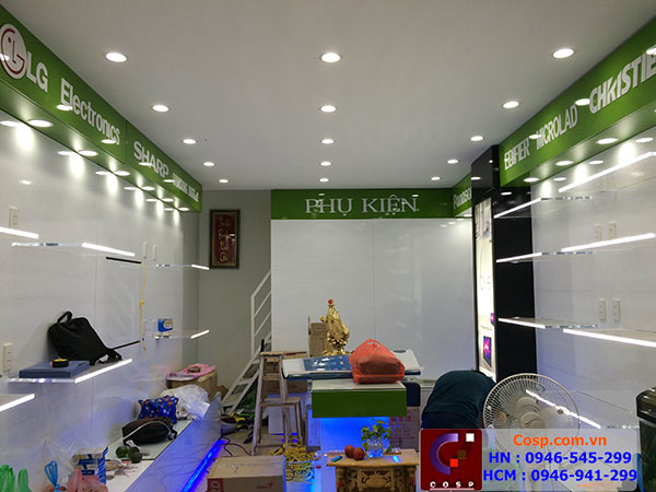 Thiết kế shop điện máy - Anh Giang - Lạng Sơn